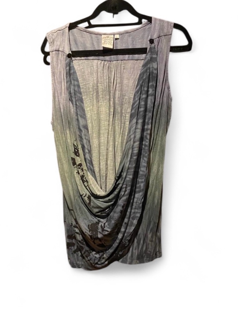 Parsley & Sage Boho Tie-Dye Tank Top – Size Large